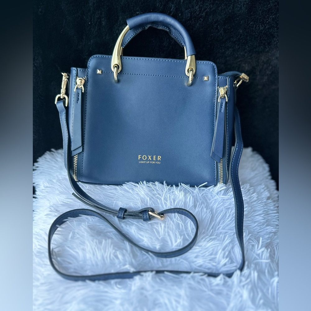 👜 Genuine Leather FOXER crossbody bag